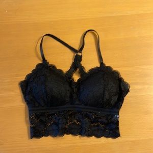 Black lace bralette. Never worn. Perfect condition